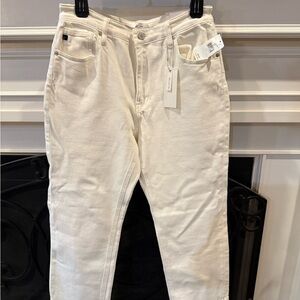 Womens Kan Can High rise cropped jeans